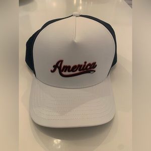 Melin Odyssey Americana Hydro Snapback Hat NWT